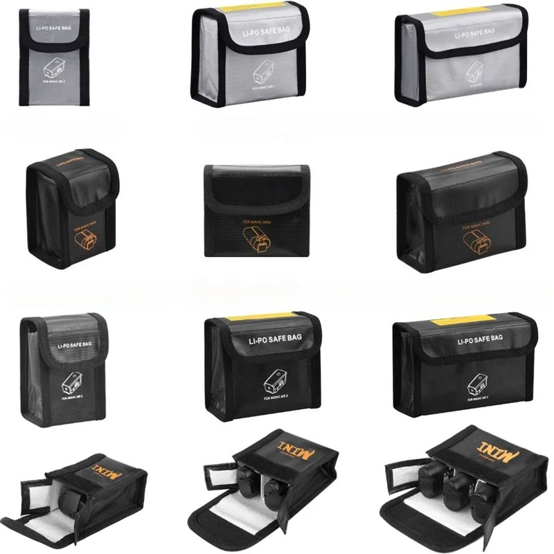 Drone Battery Bag - Bolsa de seguridad portátil ignífuga a