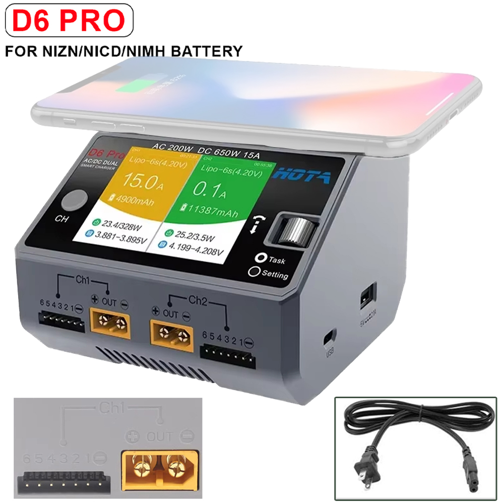 Drone Battery Smart - Nuevo HOTA D6 Pro gris AC