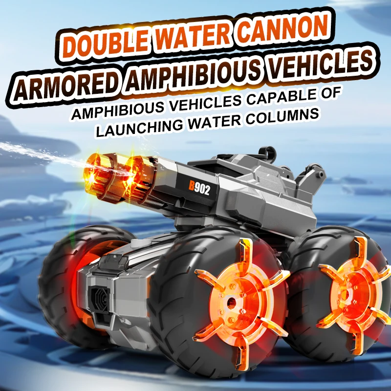 Tanque RC Anfibio de Doble Con - Drone Battery Alarm reseña y precio