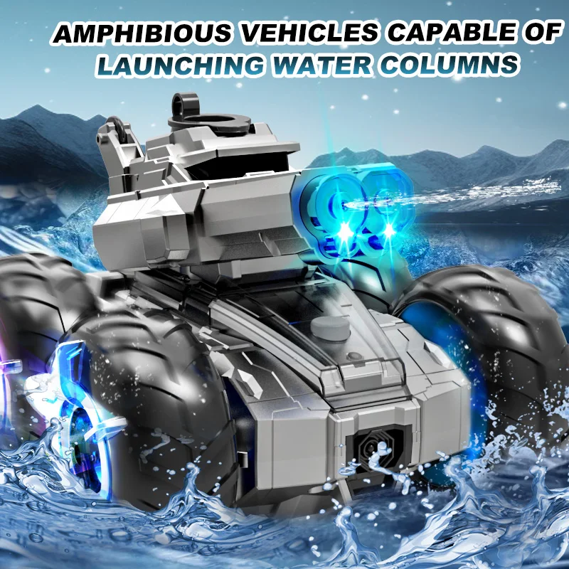 Tanque RC Anfibio de Doble Con - Drone Battery Alarm reseña y precio