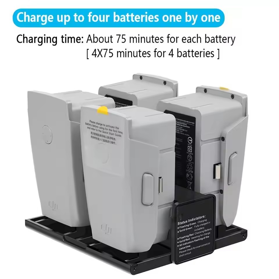 Hub de carga plegable portátil - Drone Battery Smart reseña y precio