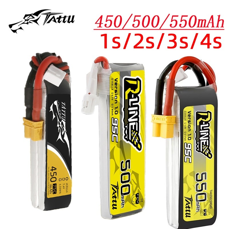 3 uds nuevo TATTU 450/500/550m - Drone Battery 4S reseña y precio