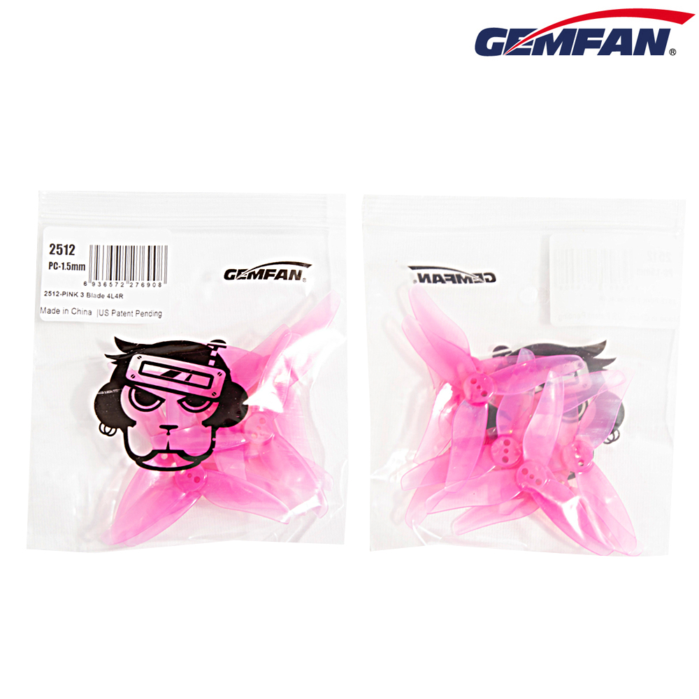 Gemfan-hélice de 3 aspas para  - Drone Battery Plate reseña y precio