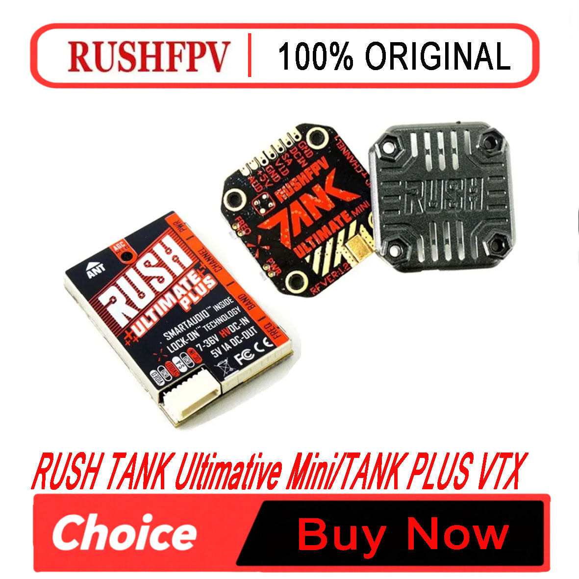 RUSH TANK Ultimate Mini/TANK P - Drone Battery Smart reseña y precio