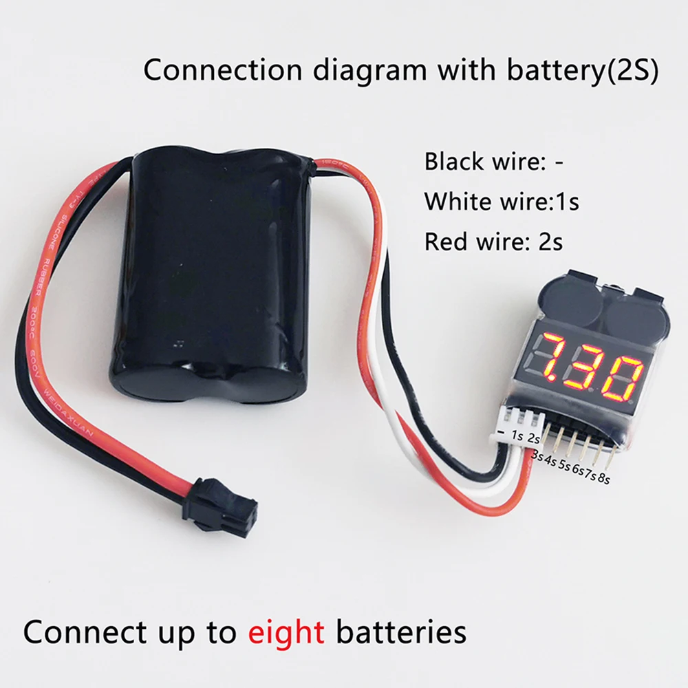Probador de Voltaje de Batería - Drone Battery Alarm reseña y precio